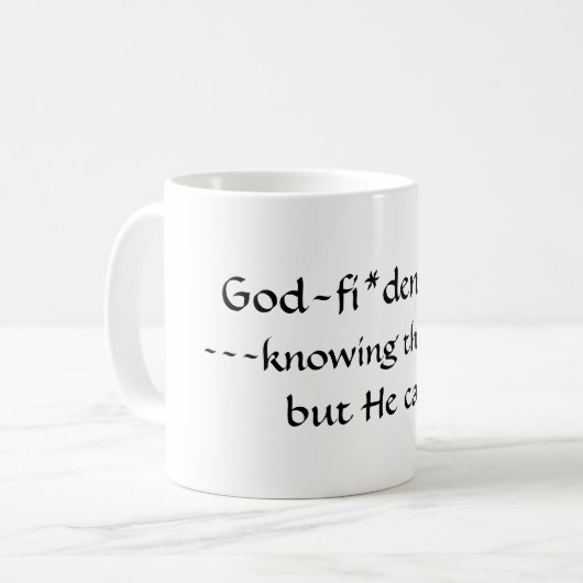 Mug Devis de définition de la preuve (Devant gauche)