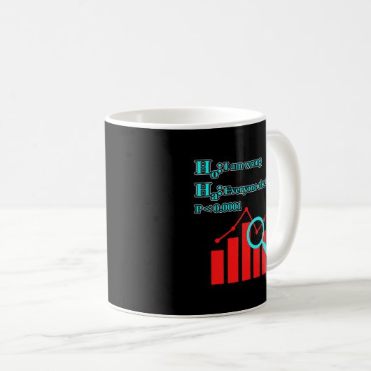 Mug Devis de l'analyste de données scientifique Lover  (Devant droit)