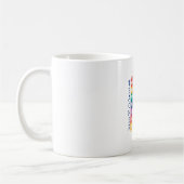 MUG DEVIS DE L'ENSEIGNANT RAINBOW (Gauche)
