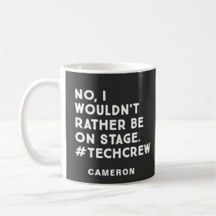 Mug Devis de l'équipe technique du gestionnaire de scè