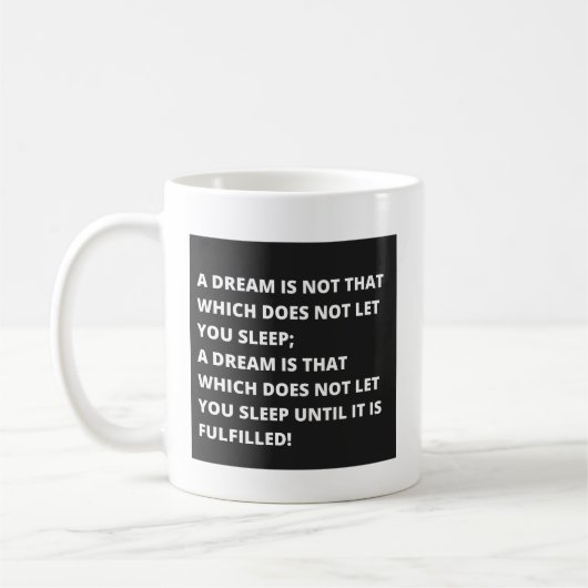 Mug Devis de motivation (Gauche)