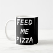 Mug Devis de pizza de Feed Me (Gauche)