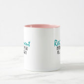 Mug Devis de retraite amusant (Centre)