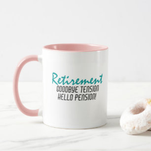 Mug Devis de retraite amusant