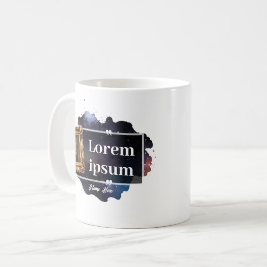 Mug Devis de science personnalisée (Devant gauche)