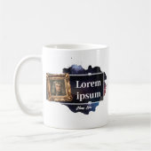 Mug Devis de science personnalisée (Gauche)