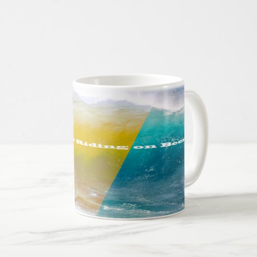 Mug Devis de Surf amusant (Devant droit)