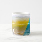Mug Devis de Surf amusant (Centre)