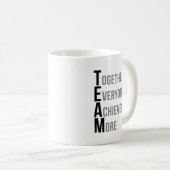 Mug Devis de travail d'équipe (Devant droit)