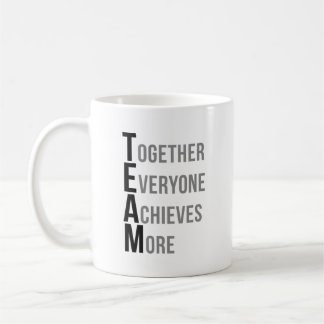 Mug Devis de travail d'équipe