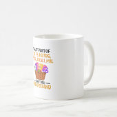Mug Devis de Tricot amusant tricot (Devant droit)