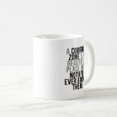 Mug Devis de zone de confort (Devant droit)