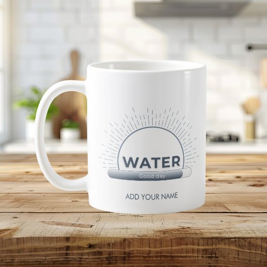 Mug Devis d'énergie solaire | Nom personnalisé