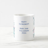 Mug Devis du plan d'égout de retraite amusant (Centre)