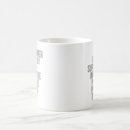 Mug Devis du service à la clientèle (Centre)