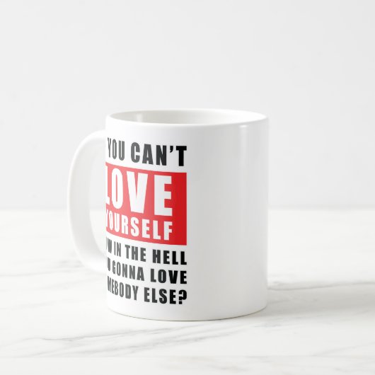 Mug Devis inspirant (Devant gauche)