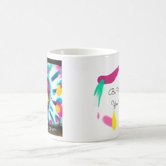 Mug Devis inspirant | Graffiti Art Woman (Centre)