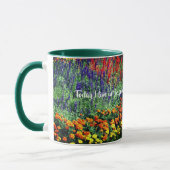 Mug Devis inspirant Jardin Fleur (Gauche)