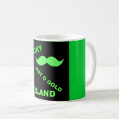 Mug Devis irlandais Lucky Pot o Gold (Devant droit)