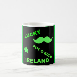 Mug Devis irlandais Lucky Pot o Gold