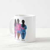Mug Devis personnalisé 3 meilleurs amis (Devant gauche)