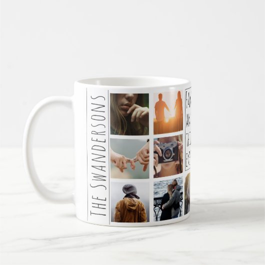 Mug Devis personnalisé à 14 images (Gauche)