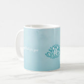 Mug Devis personnalisés Lotus (Devant gauche)