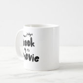 Mug Devis pour les amateurs de livres (Devant gauche)