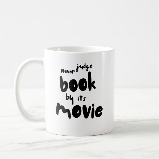 Mug Devis pour les amateurs de livres (Gauche)