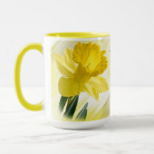 Mug Devis : "Quand je vois une jonquille..." Pics d (Gauche)