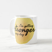 Mug devis quotidiens pour motivation et inspiration (Devant gauche)