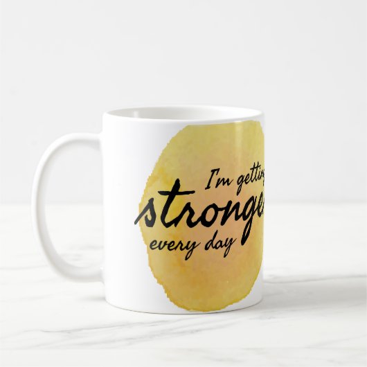 Mug devis quotidiens pour motivation et inspiration (Gauche)