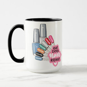 MUG DEVIS SALON DE MANUCURE STYLE