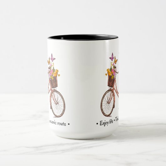 Mug Devis vintage (Centre)