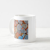 Mug Devise de pièce (Devant gauche)