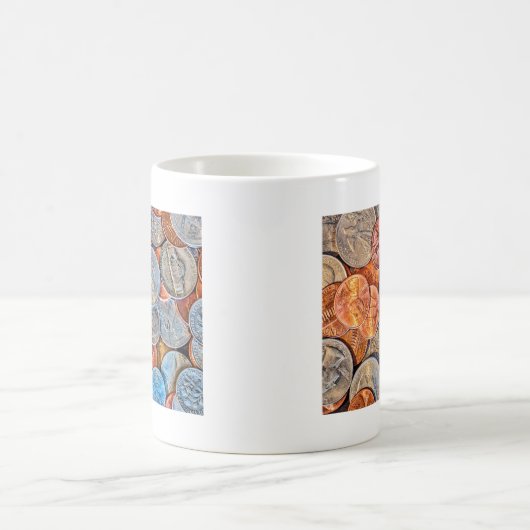 Mug Devise de pièce (Centre)