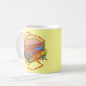 Mug Devise de professeur de chimie (Devant gauche)