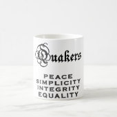 Mug Devise de quaker (Centre)