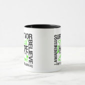 Mug Devise de survivants de Cancer de lymphome (Centre)