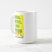 Mug Devise de ver lu écrire Bloom Bibliophile (Devant gauche)
