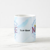 Mug Devise d'infirmière sage-femme (Centre)