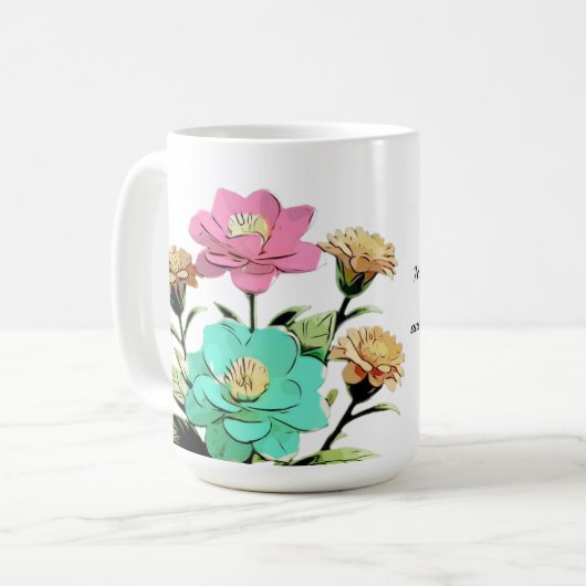 Mug Devise Inestimable (Devant gauche)