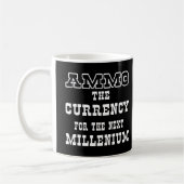 Mug Devise noire de munitions le millénaire prochain (Gauche)
