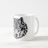 Mug Dévoilez votre T-shirt Wolf côté sauvage (Devant droit)