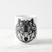 Mug Dévoilez votre T-shirt Wolf côté sauvage (Centre)