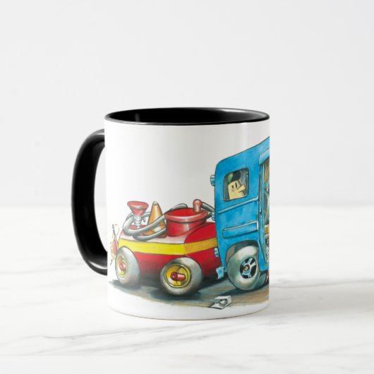 Mug Devoir 11OZ de week-end (Devant gauche)