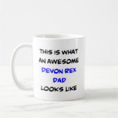 Mug devon rex papa, génial (Gauche)