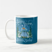 Mug Devoted Sisters Merry Christmas White Xmas Pajamas (Gauche)