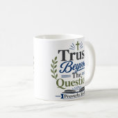 Mug Dévotion de verset biblique Confiance au-delà des (Devant droit)