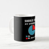 Mug Devrais-je vendre mon crypto Ethereum piechart (Devant gauche)